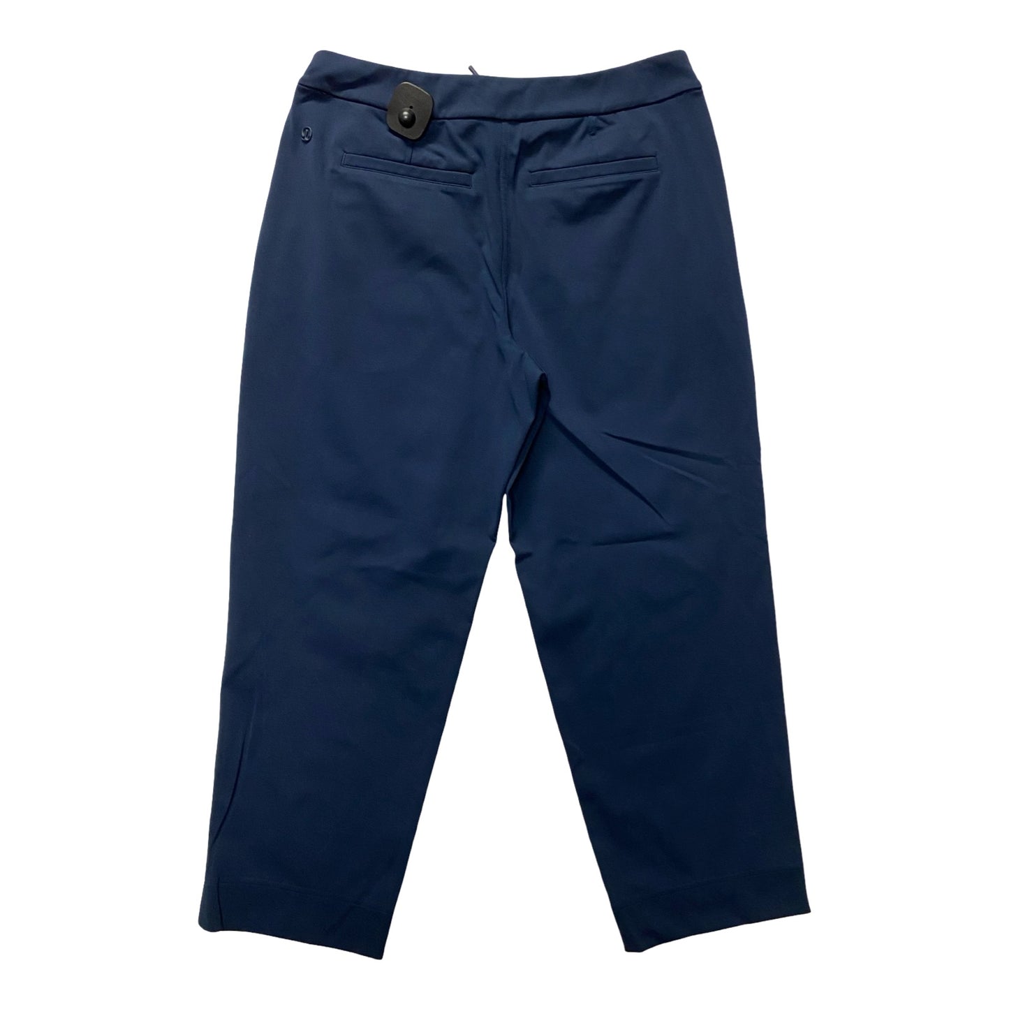 Athletic Capris By Lululemon In Navy, Size:M