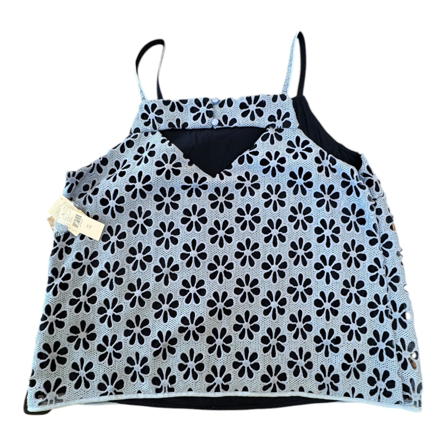 Top Sleeveless By Maeve In Blue, Size:L