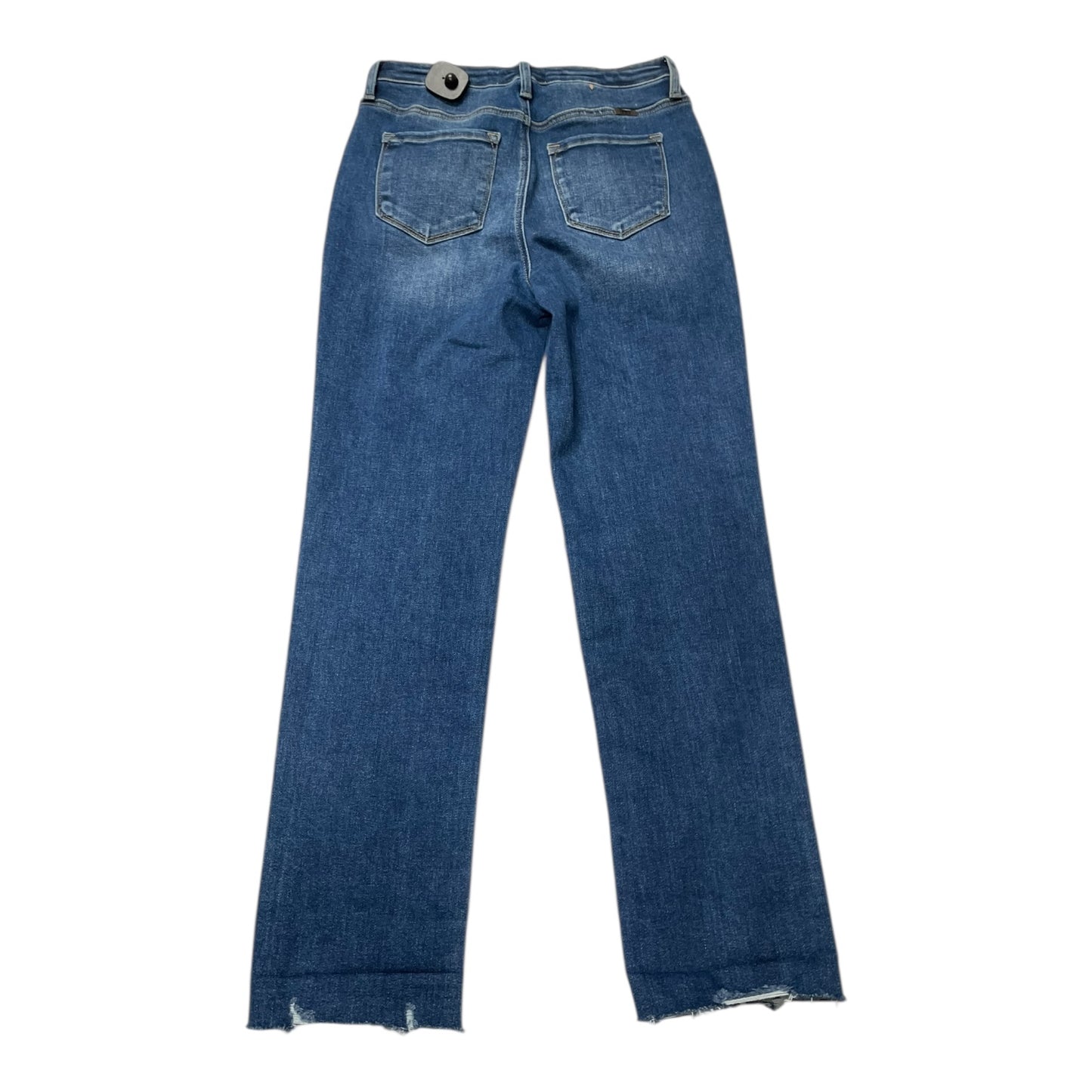 Jeans Straight By Kancan In Blue Denim, Size:4
