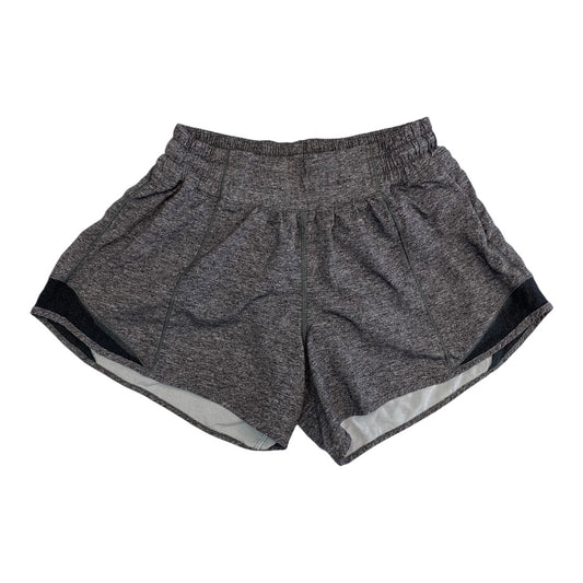 Athletic Shorts By Lululemon In Grey, Size:6