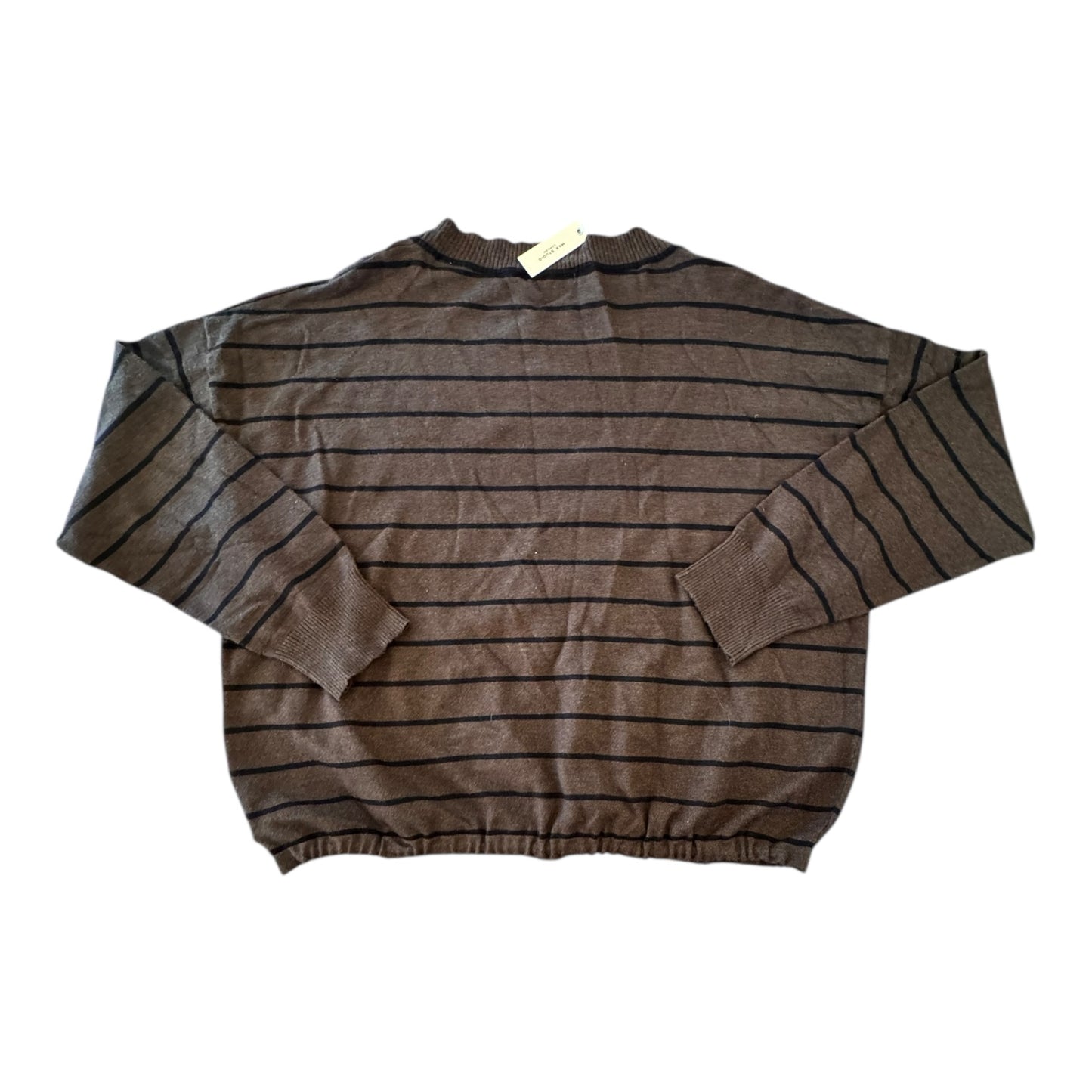 Sweater By Max Studio In Green, Size:L