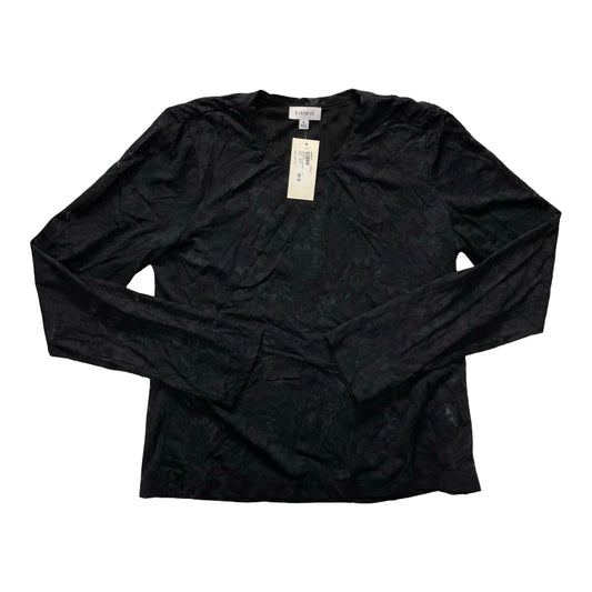 Top Ls By Evereve In Black, Size:Xl