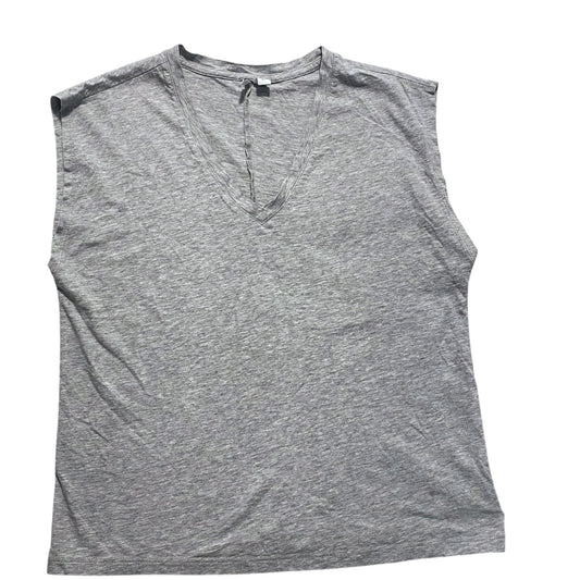 Top Sleeveless By Nordstrom In Grey, Size:Xs
