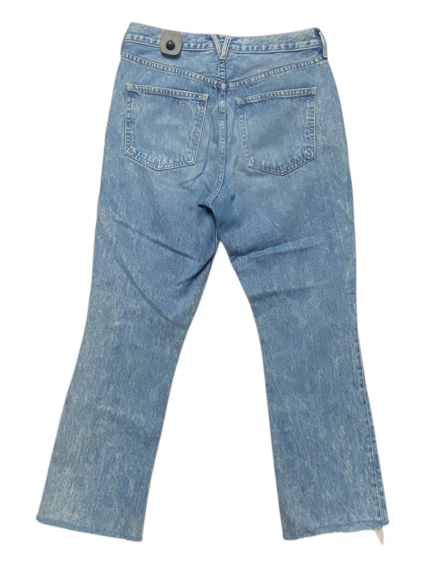 Jeans Straight By Veronica Beard In Blue Denim, Size:6