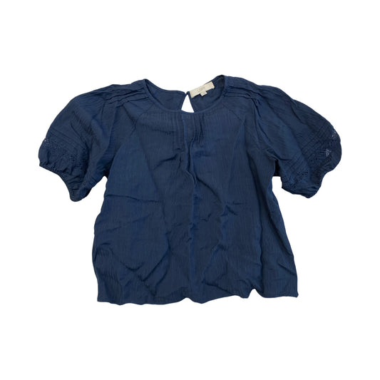 Top Ss By Loft In Navy, Size:S