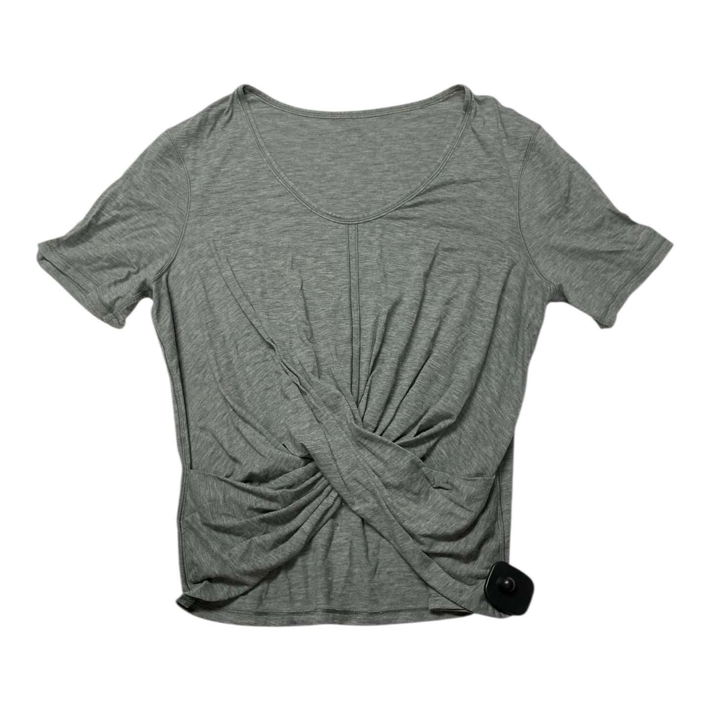 Athletic Top Ss By Lululemon In Green, Size:8