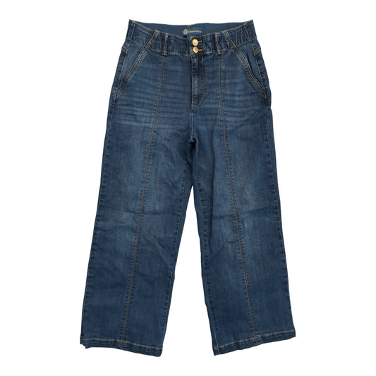 Jeans Wide Leg By Democracy In Blue Denim, Size:8P