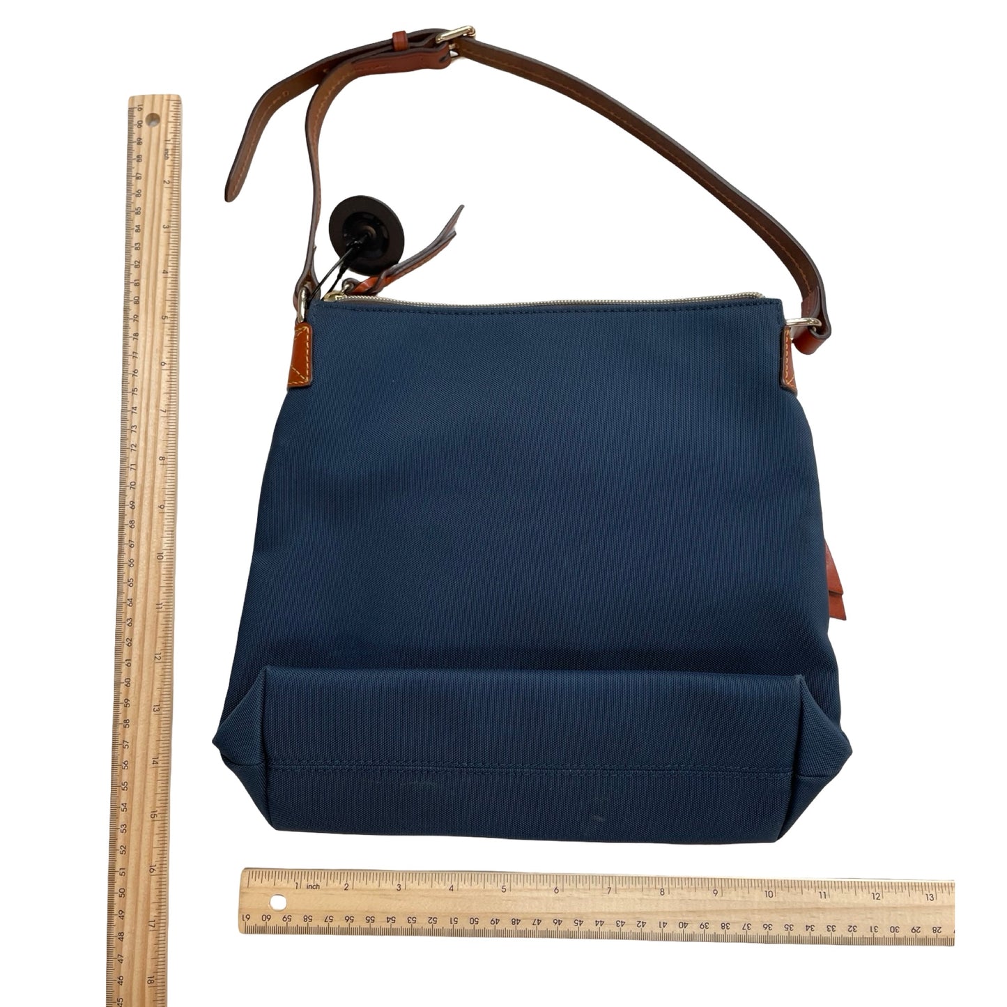 Handbag Designer By Dooney And Bourke In Navy, Size:Medium