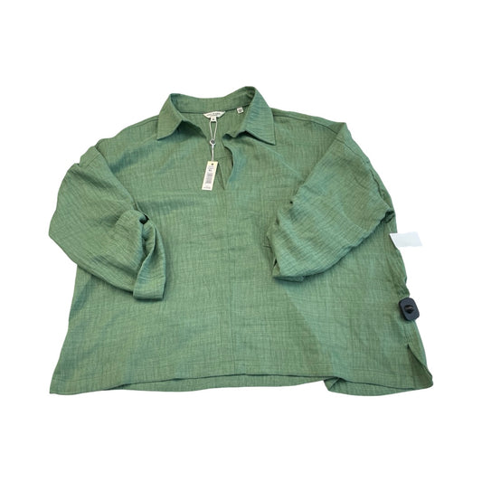 Top Ls By Max Studio In Green, Size:Xl