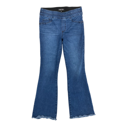 Jeans Flared By MAC AND ME In Blue Denim, Size:8