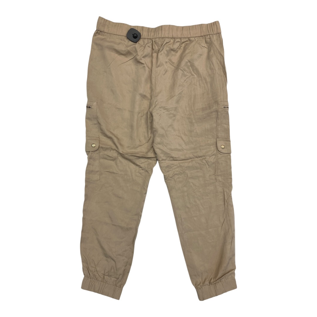 Pants Joggers By Banana Republic In Tan, Size:L