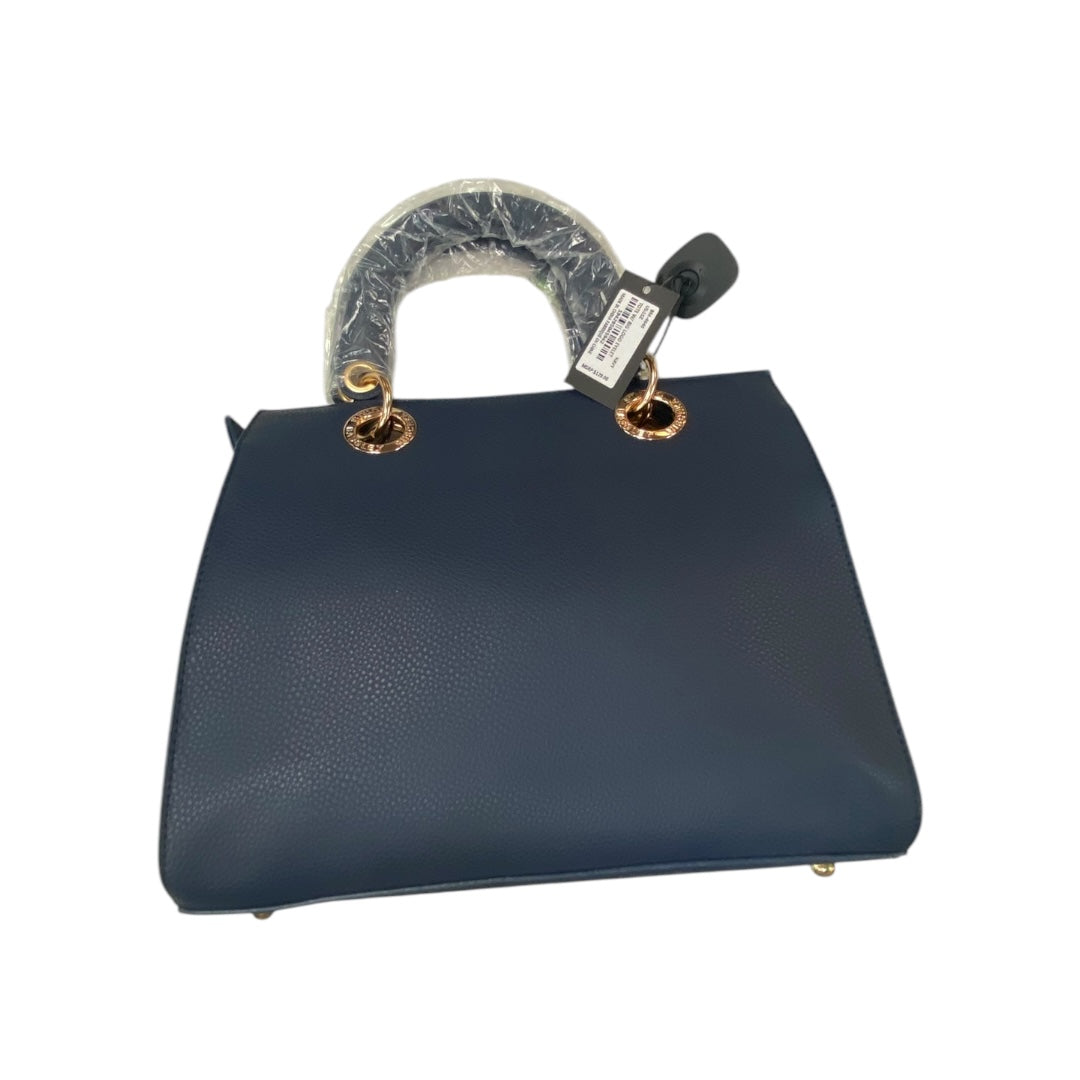 Designer HANDBAG by BADGLEY MISCHKA In NAVY, Size: MEDIUM