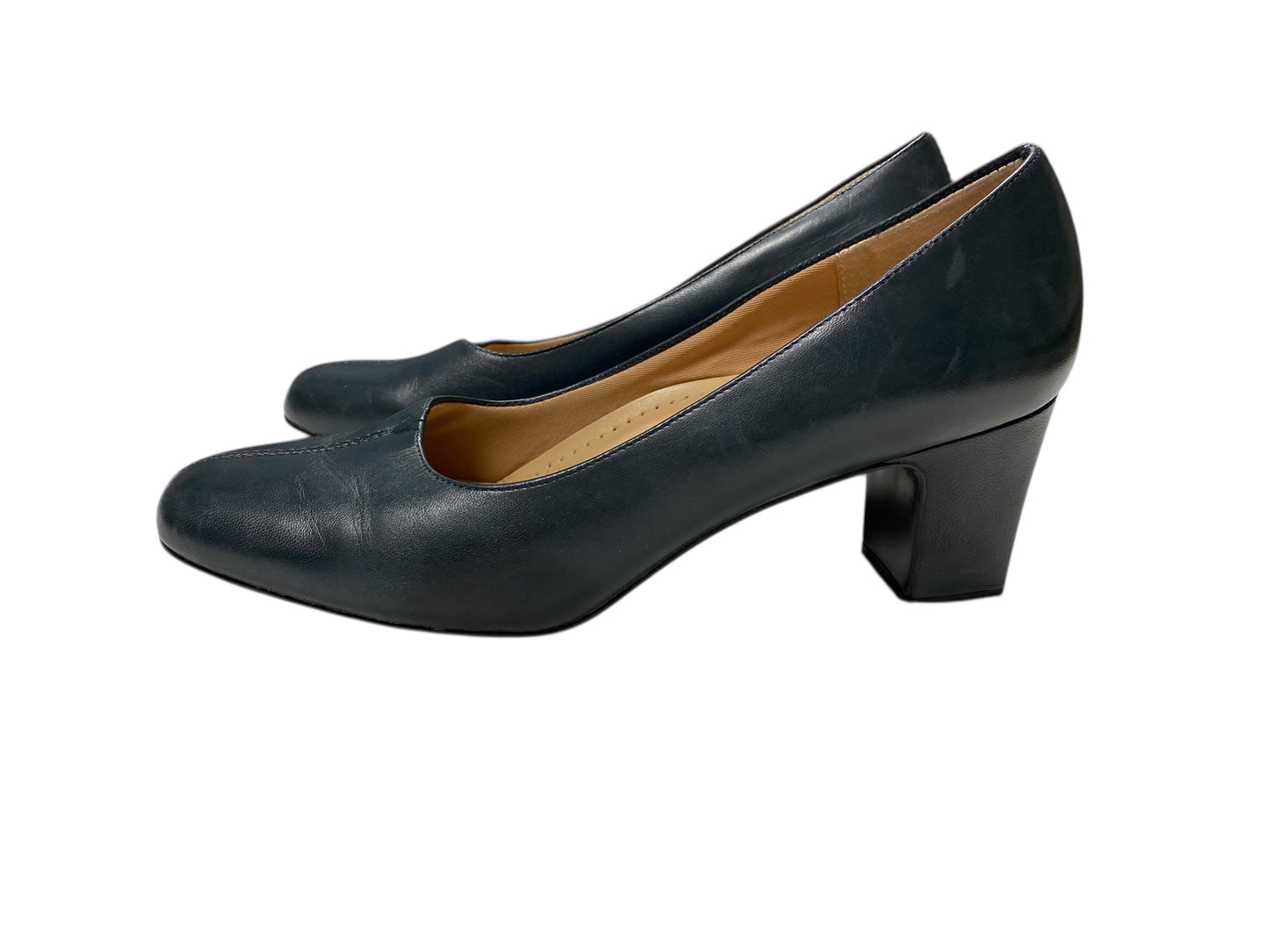 Shoes Heels Block By Cmb In Navy, Size:9.5