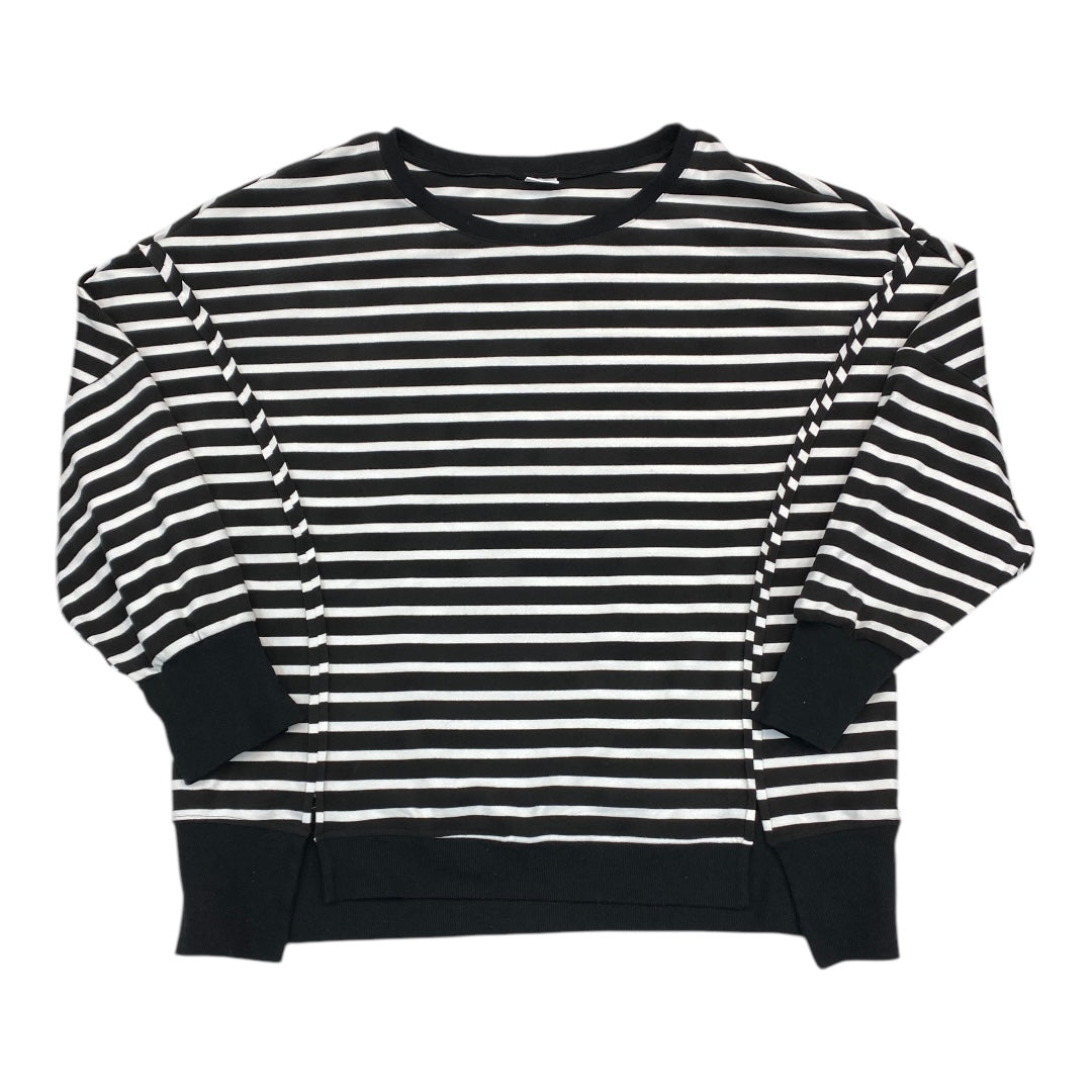 Top Ls By XIEEEDUO In Striped Pattern, Size:Xxl