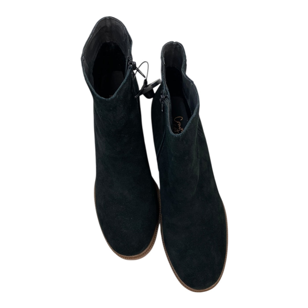 Boots Ankle Heels By Crown Vintage In Black, Size:11