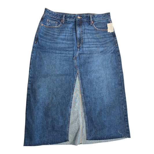 Jeans Wide Leg By Old Navy In Blue Denim, Size:18