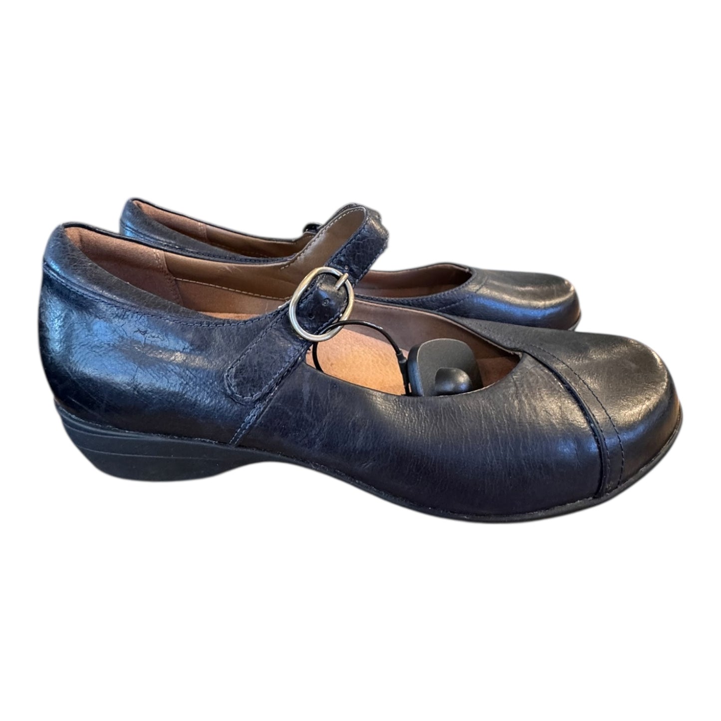 Shoes Heels Block By Dansko In Navy, Size:9.5