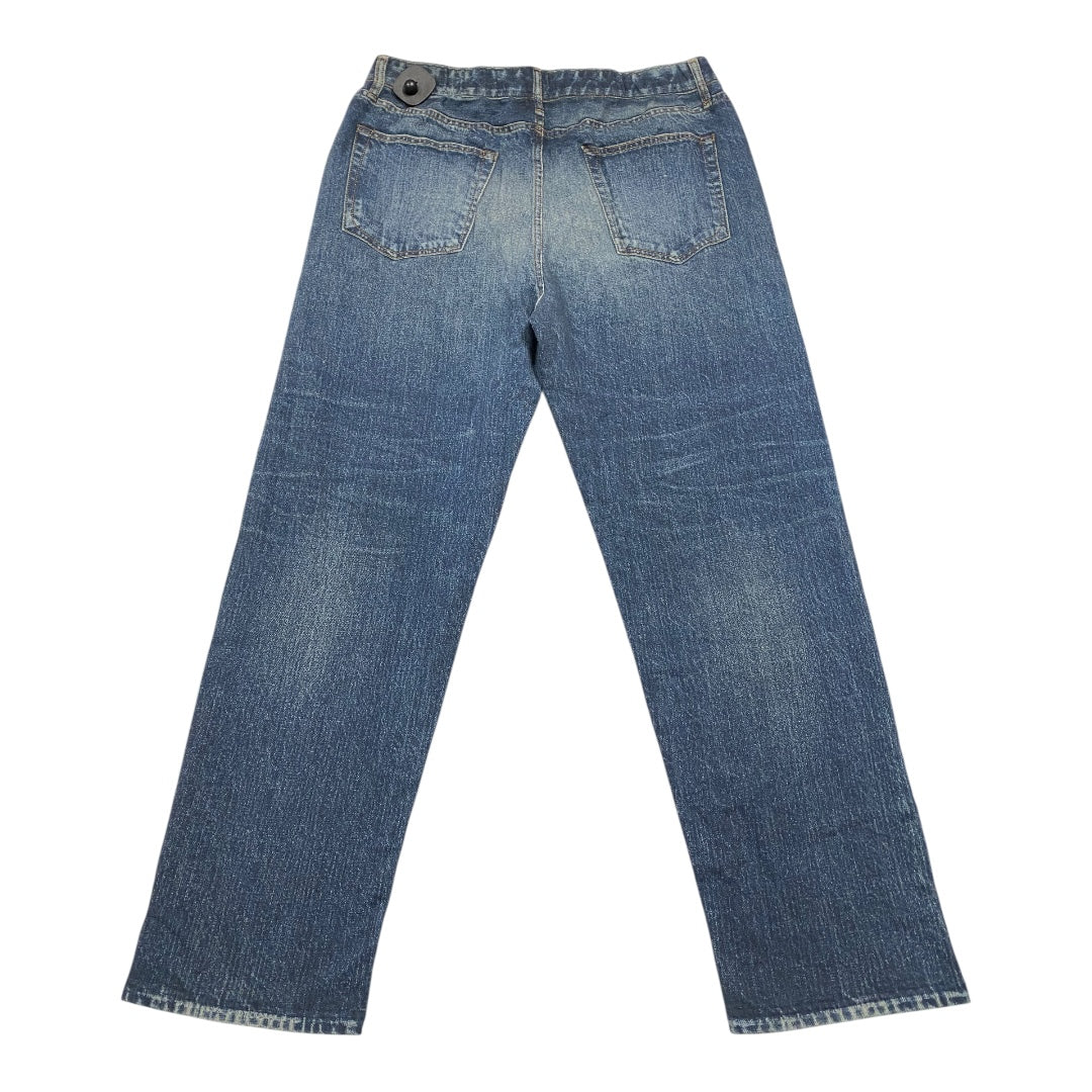 Jeans Straight By Rag And Bone In Blue Denim, Size:Xl