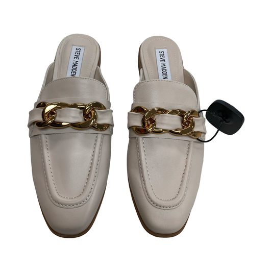 Shoes Flats By Steve Madden In Cream, Size:7