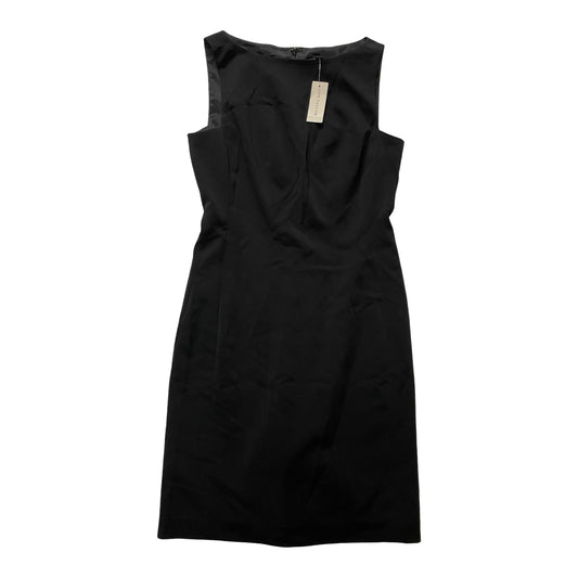 Dress Casual Midi By Ann Taylor In Black, Size:4