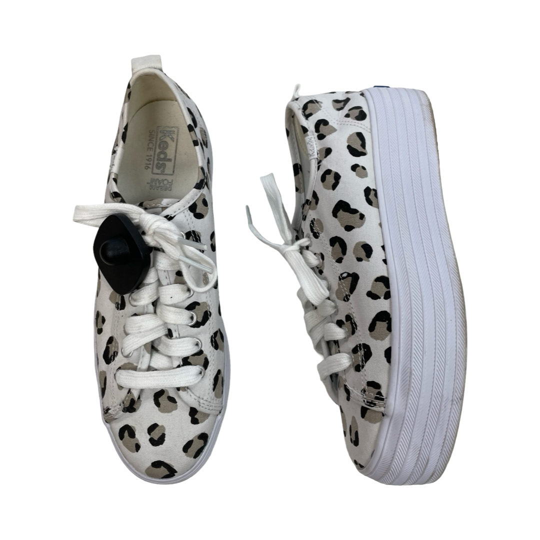 Shoes Sneakers Platform By Keds In Animal Print, Size:7.5