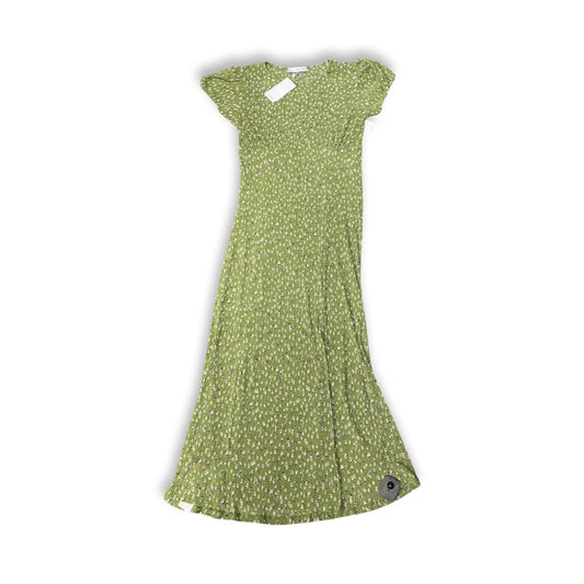 Dress Casual Midi By Mng In Green, Size:M