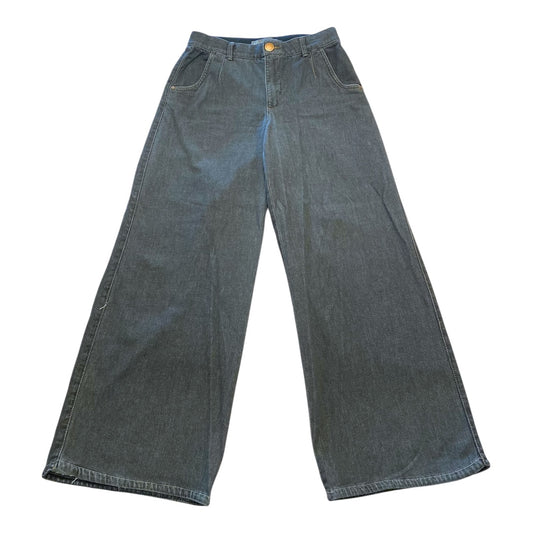 Jeans Cropped By Wit & Wisdom In Black Denim, Size:8