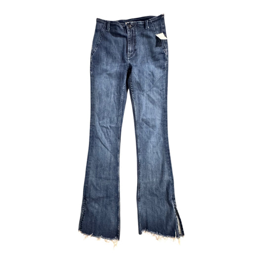 Jeans Flared By We The Free In Blue Denim, Size:4