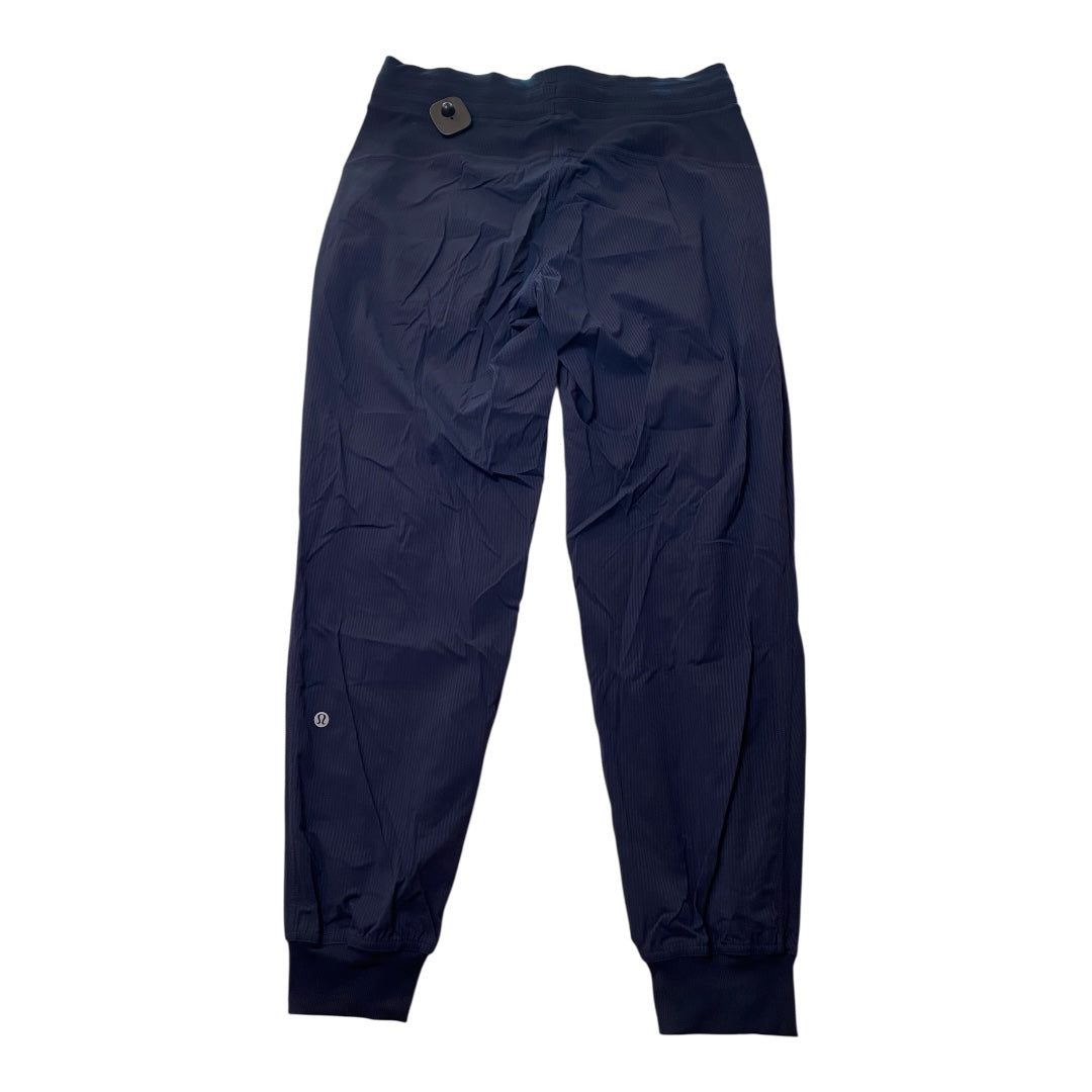 Athletic Pants By Lululemon In Navy, Size:10