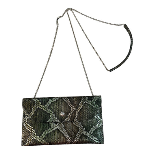 Handbag By Clothes Mentor In Snakeskin Print, Size:Small