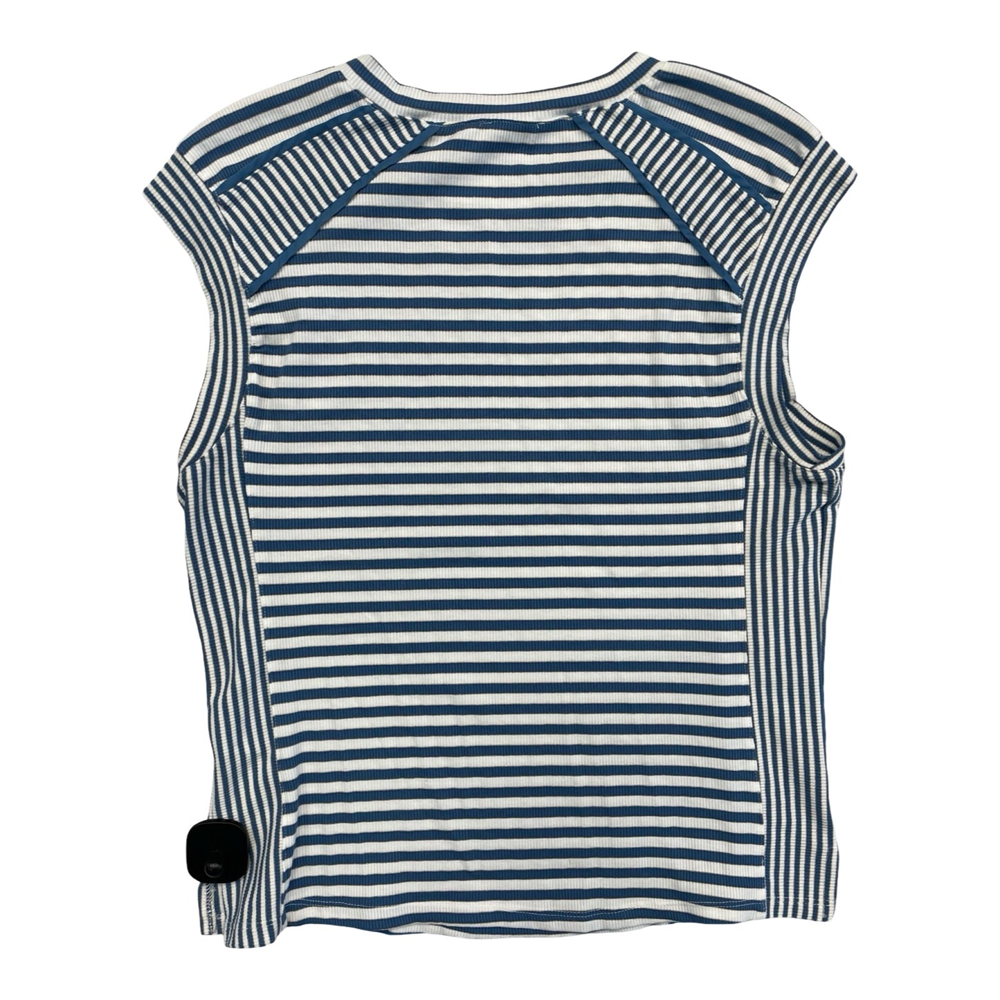 Top Sleeveless By Democracy In Blue & Gold, Size:M
