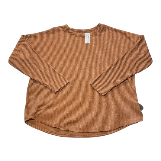 Top Ls By Maurices In Brown, Size:L