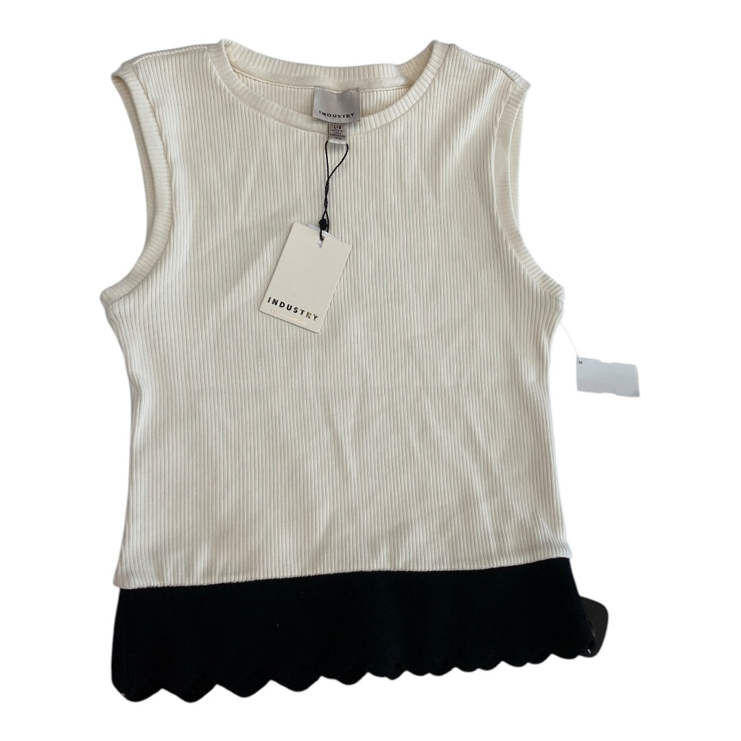 Top Sleeveless By Cmc In Cream, Size:L