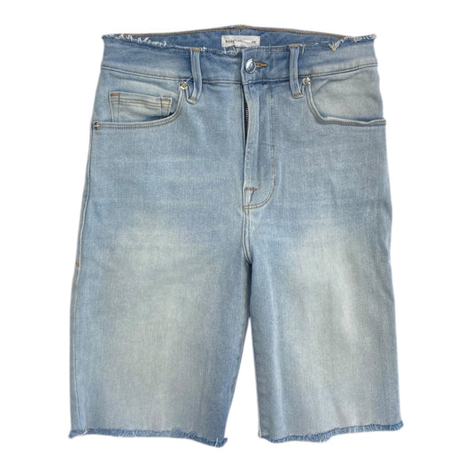 Shorts By Good American In Blue Denim, Size:0