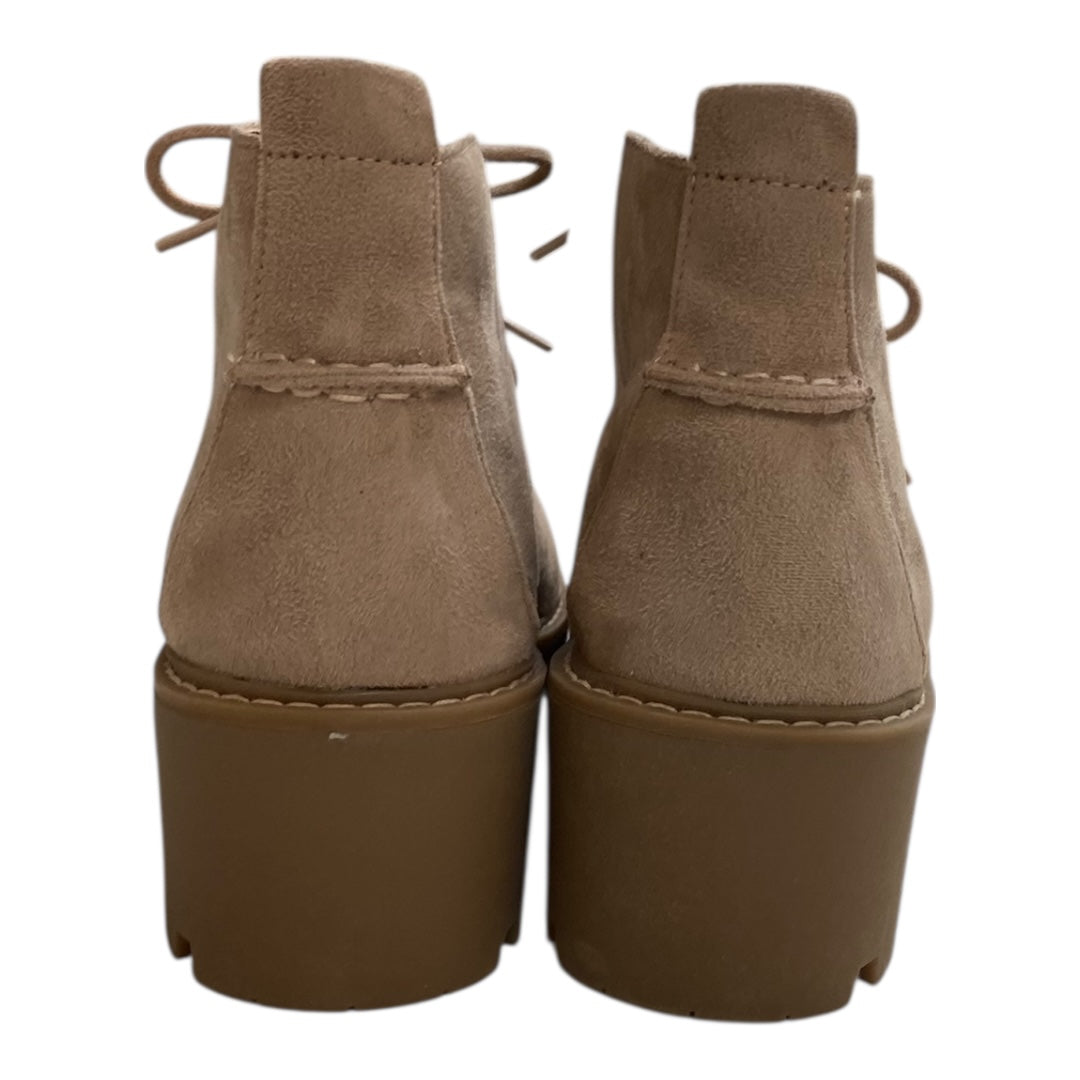 Boots Ankle Flats By White Mountain In Tan, Size:11