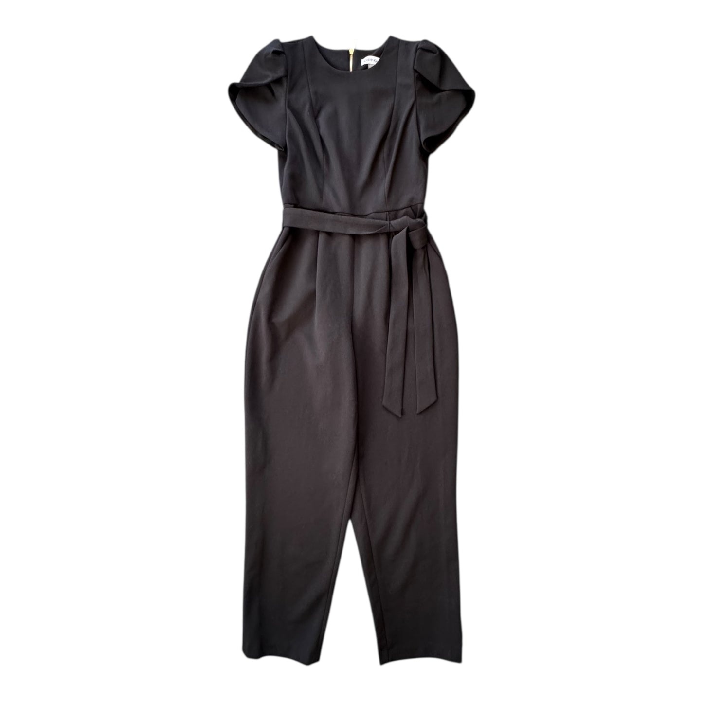 Jumpsuit By Calvin Klein In Black, Size:2