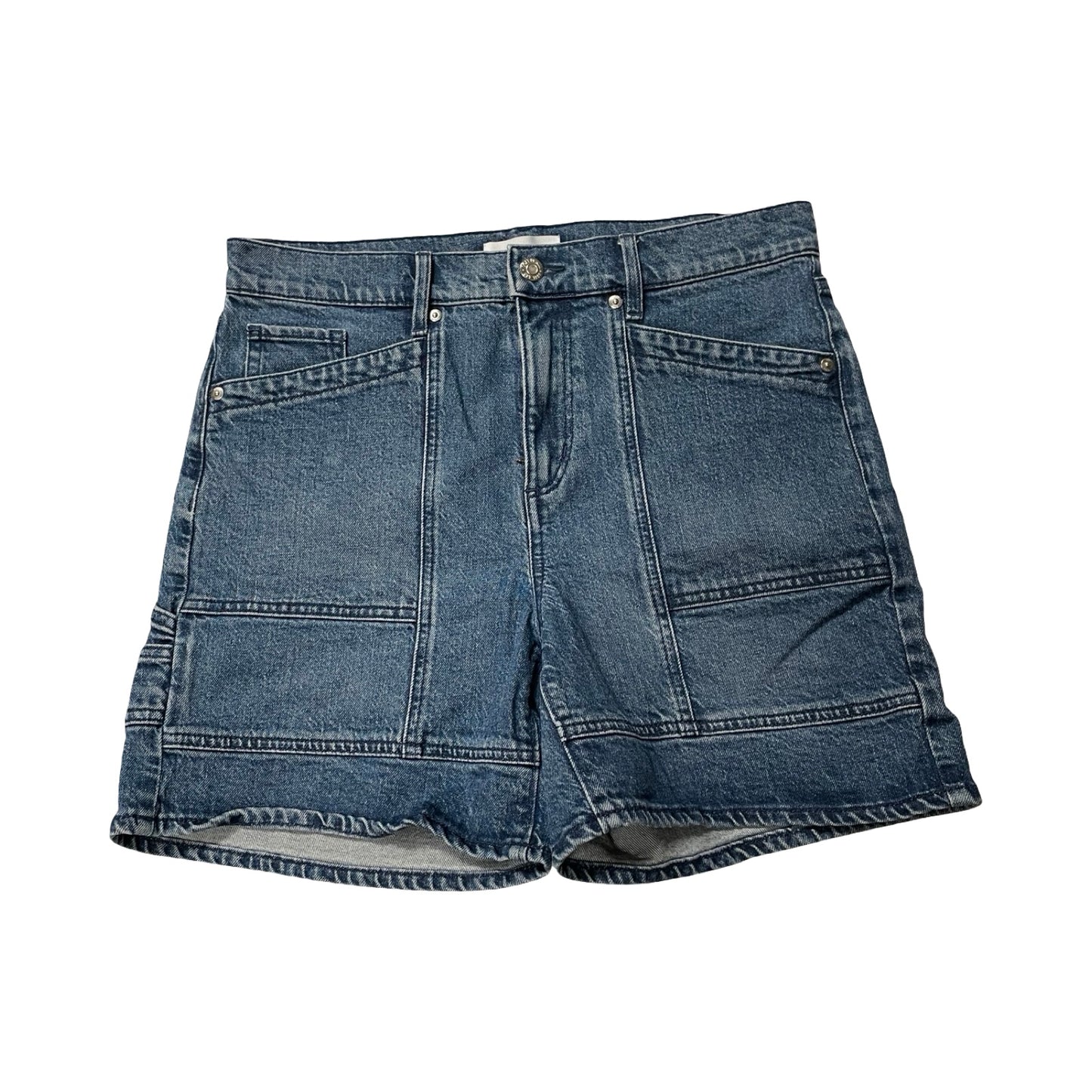 Shorts By Loft In Blue Denim, Size:4