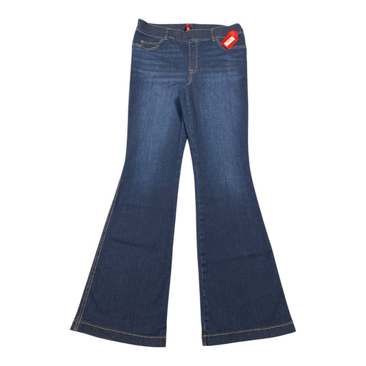 Jeans Flared By Spanx In Blue Denim, Size:Xl
