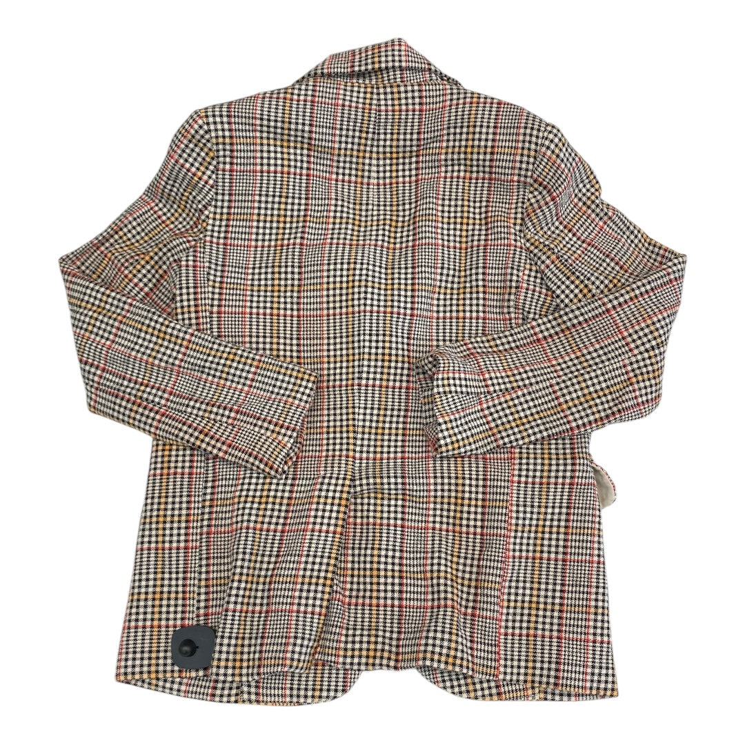 Blazer By We The Free In Plaid Pattern, Size:Xs