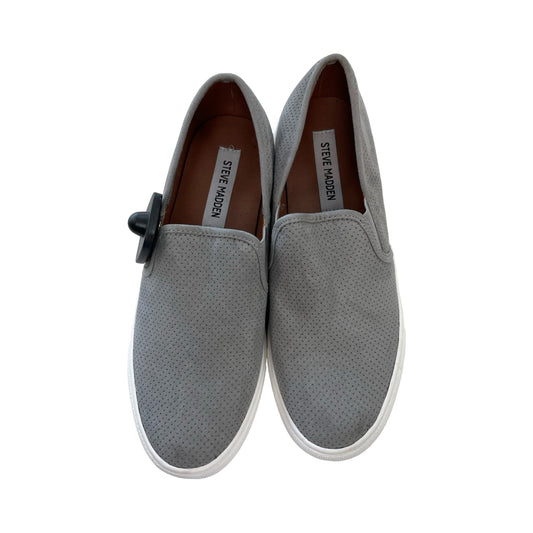 Shoes Athletic By Steve Madden In Grey, Size:8.5
