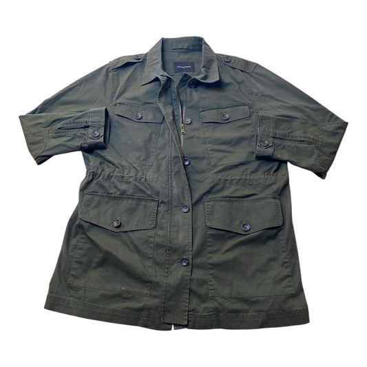 Jacket Utility By Banana Republic In Green, Size:Xl