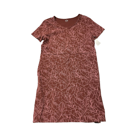 Athletic Dress By Duluth Trading In Pink & Red, Size:L