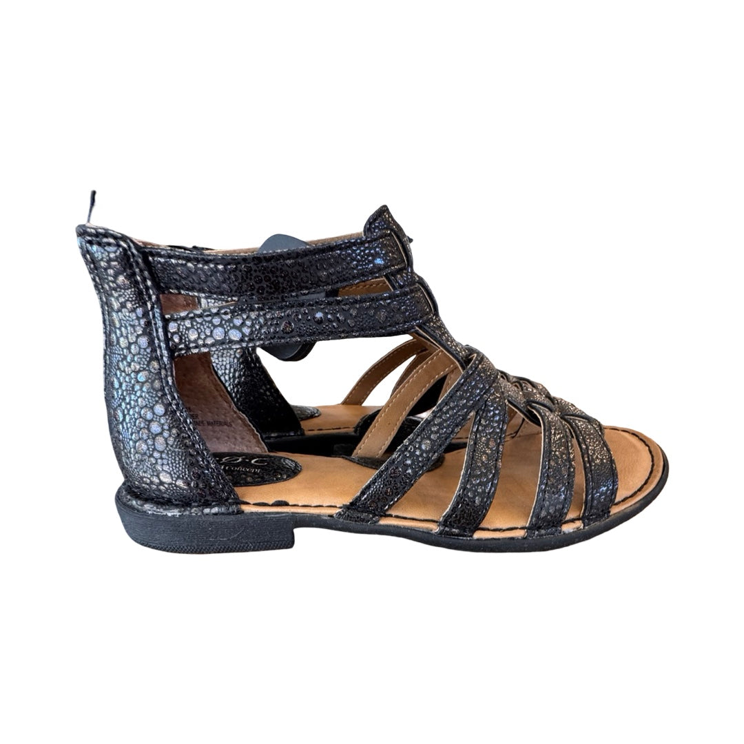 Sandals Flats By Boc In Black, Size:7