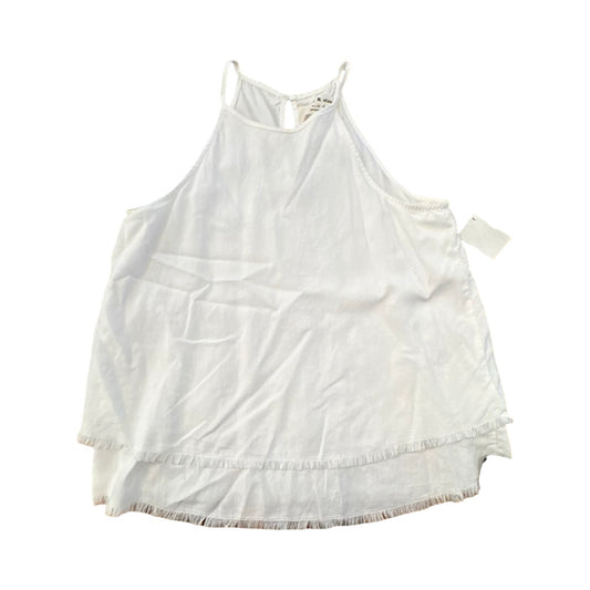 Top Sleeveless By Cloth & Stone In White, Size:Xs