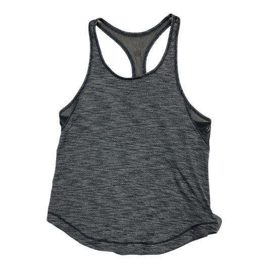 Athletic Tank Top By Lululemon In Grey, Size:S