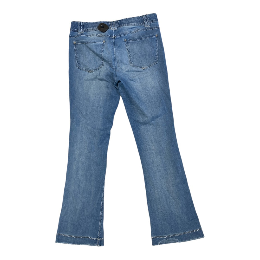 Jeans Flared By mac and me In Blue Denim, Size:12