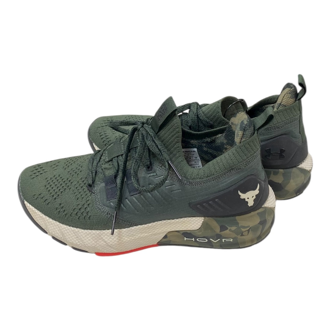 Shoes Athletic By Under Armour In Green, Size:7.5