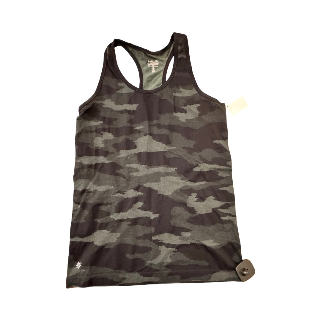 Athletic Tank Top By Athleta In Black, Size:M
