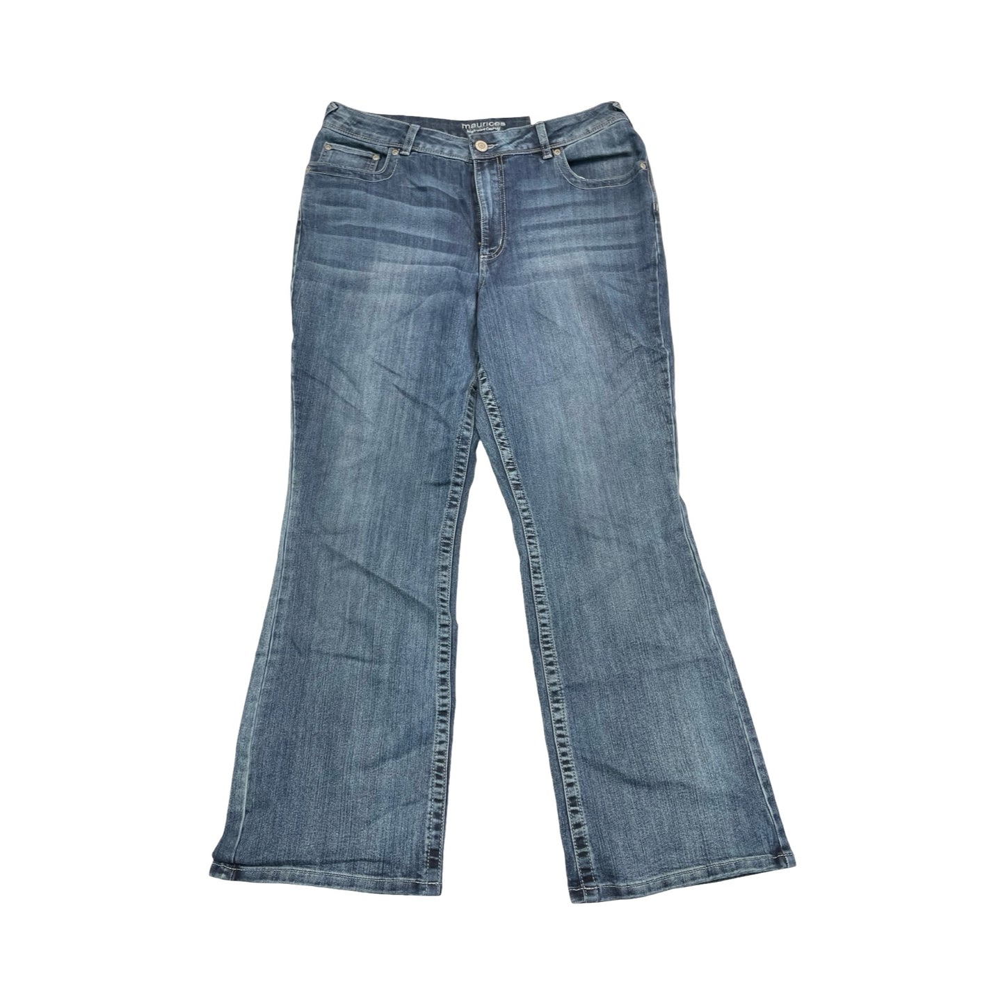 Jeans Boot Cut By Maurices In Blue, Size:18