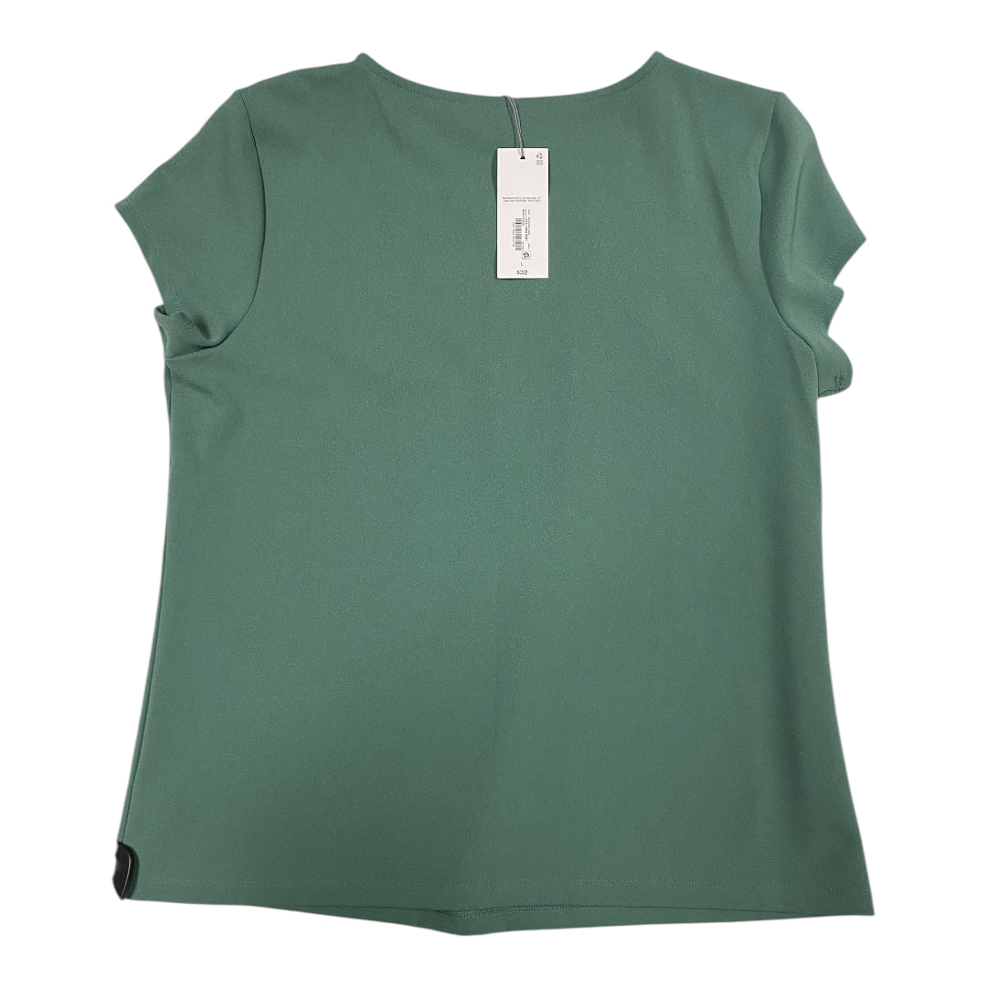 Top Ss By Liz Claiborne In Green, Size:L